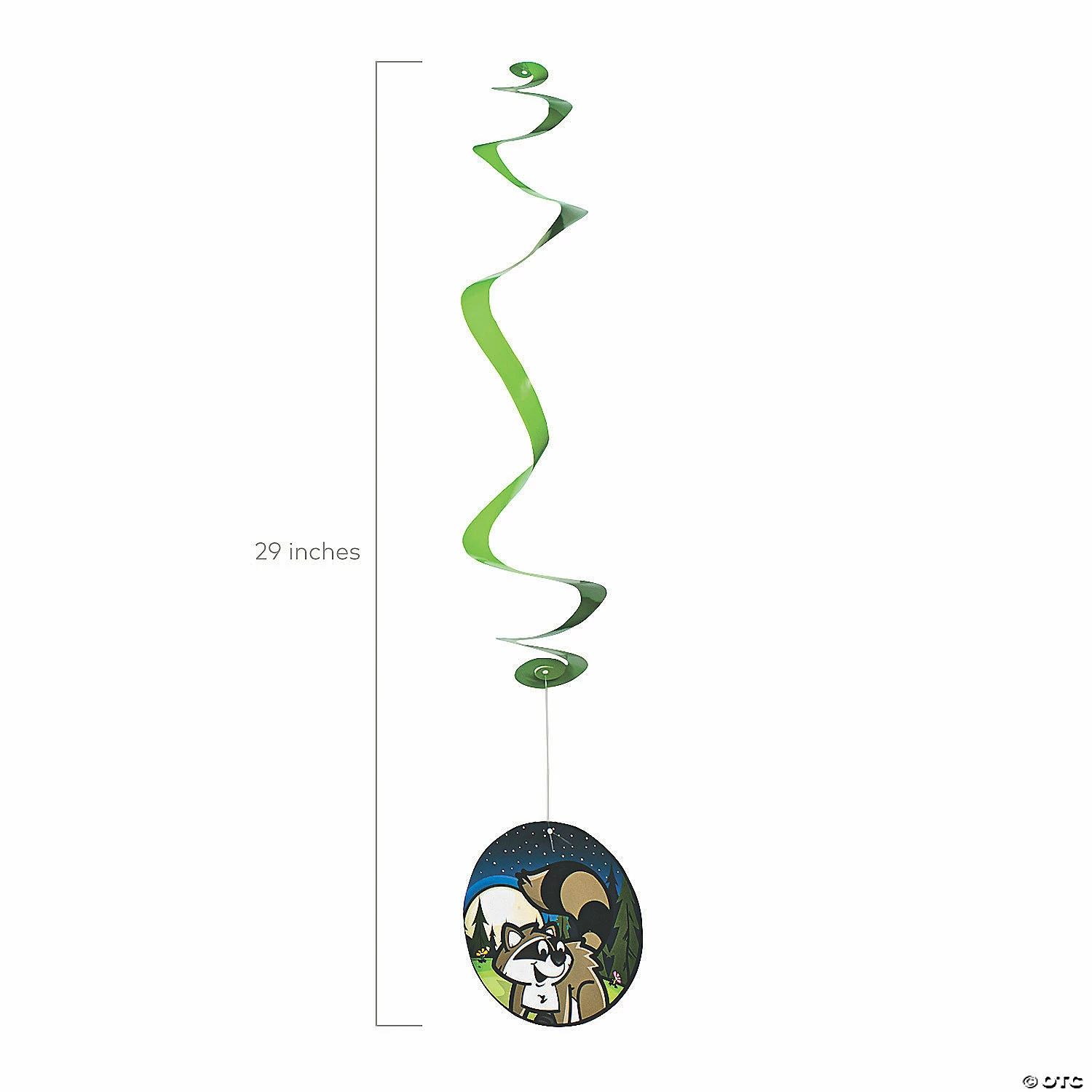 Best Pirce ⨠29" Camp Adventure Hanging Swirl Decorations - 12 Pc. 𧨠- Image 2