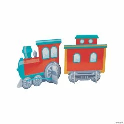 Wholesale 🎉 3D Train Centerpiece Set - 2 Pc. ❤️