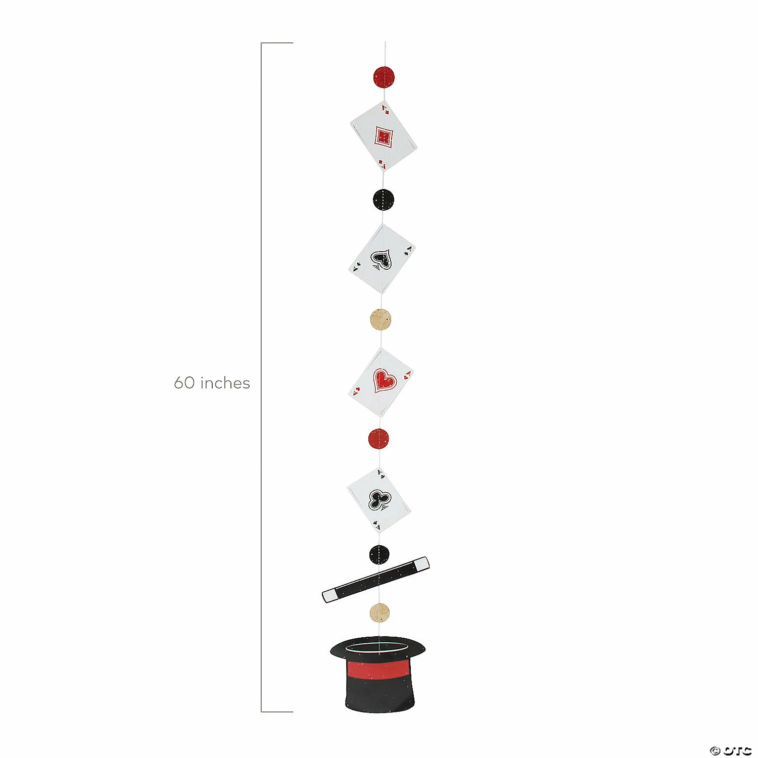 Flash Sale π 4 ft. Magical Party Hanging Decorations β 4 Pc. π - Image 2