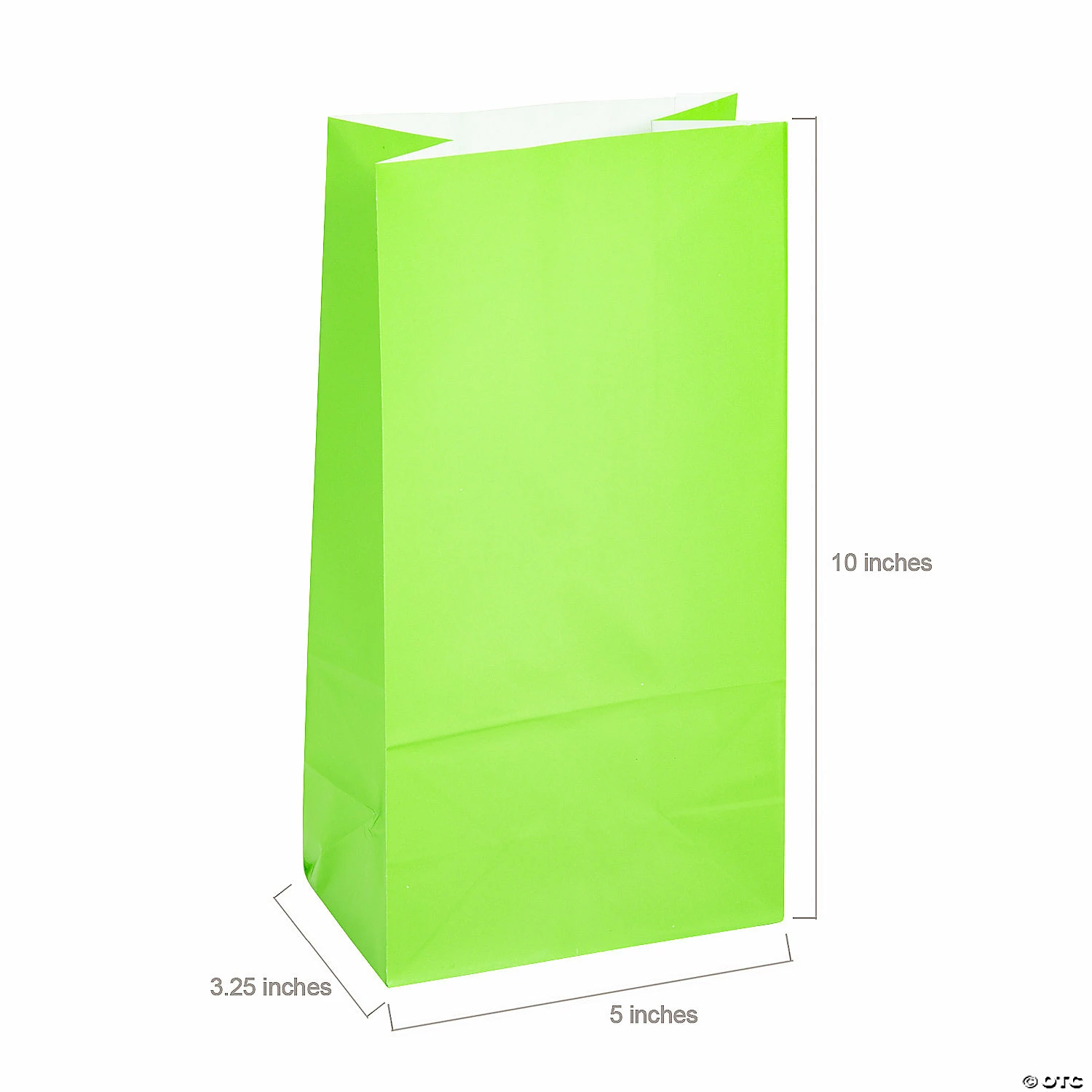 Cheapest 👍 Paper Treat Bags - 12 Pc. ❤️ - Image 2