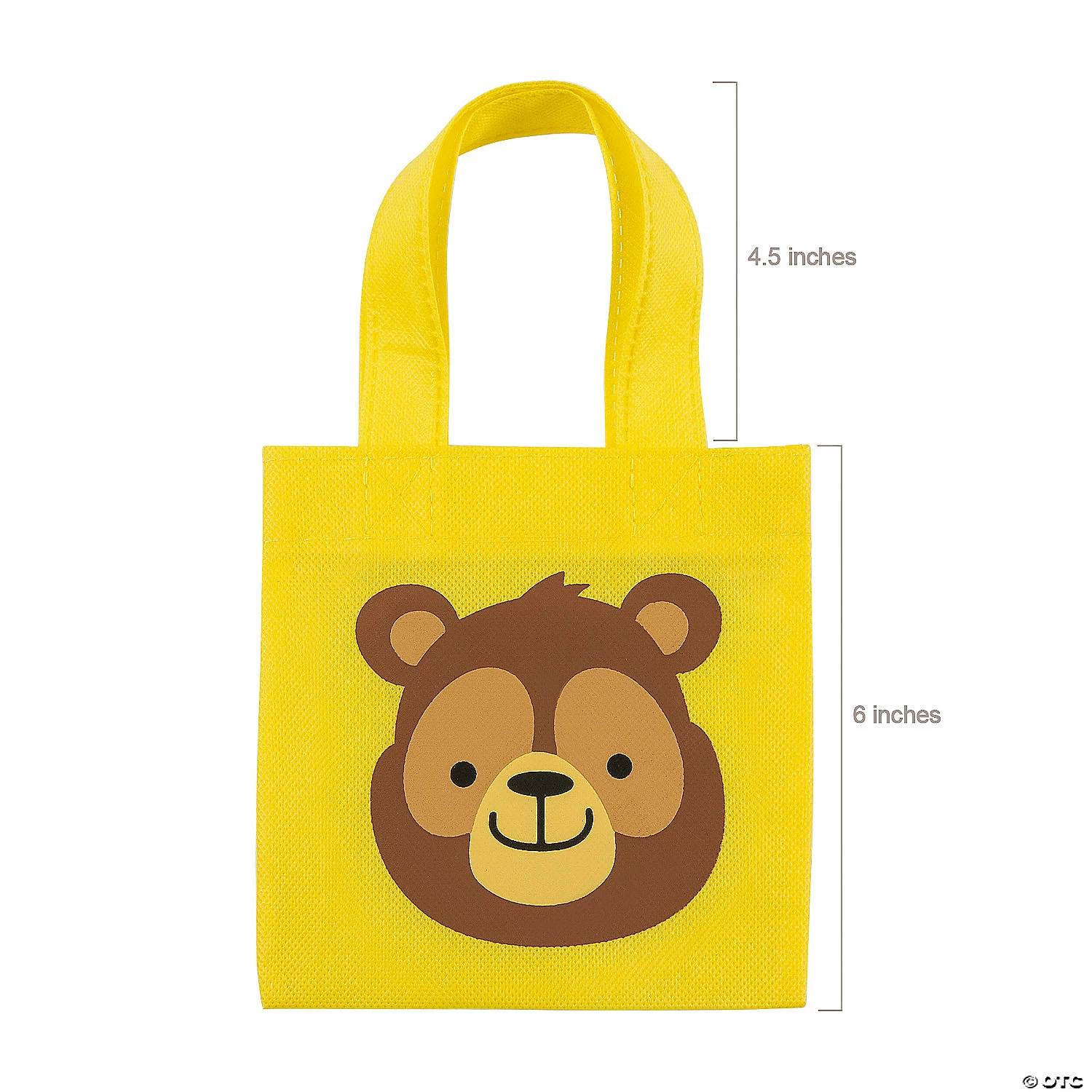 Deals π 6" x 6" Mini Nonwoven Woodland Party Tote Bags - 12 Pc. β - Image 2