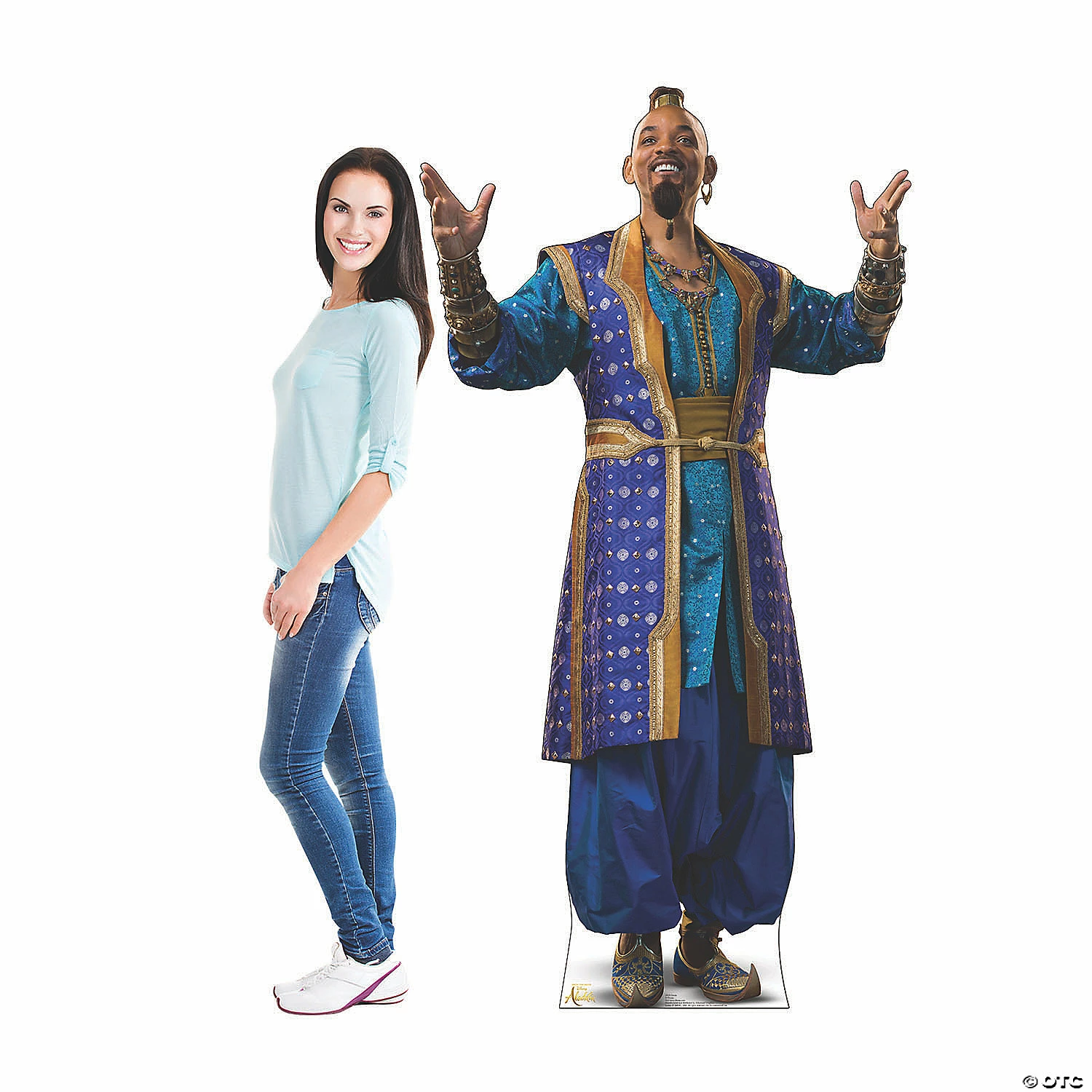 Flash Sale 😍 Aladdin™ Live Action Genie Life-Size Cardboard Stand-Up ✨ - Image 2