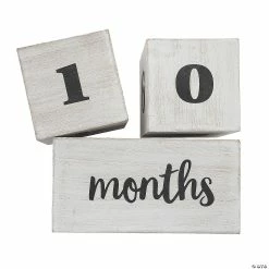 Promo π Baby Milestone Blocks - 3 Pc. π―