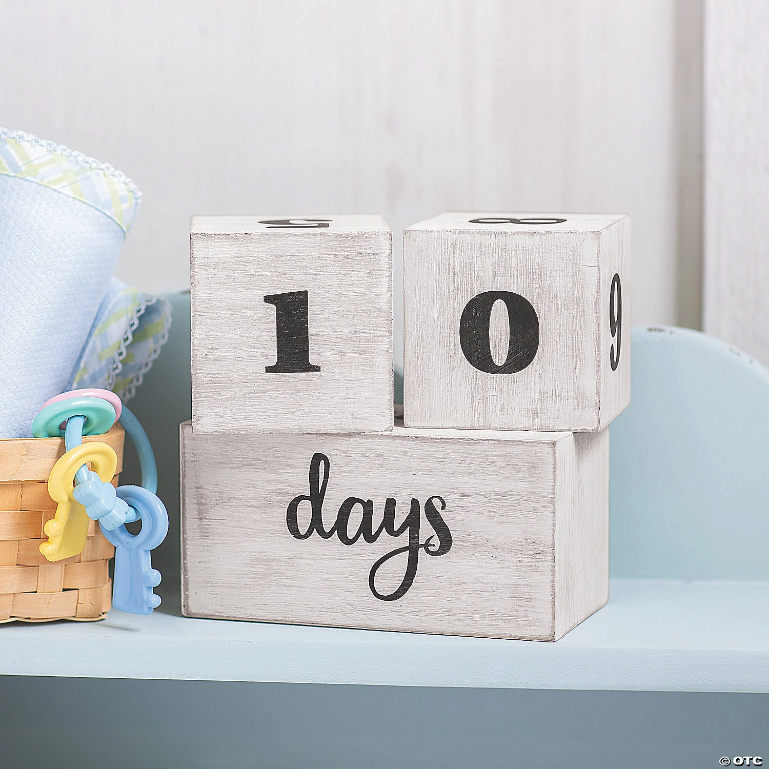 Promo π Baby Milestone Blocks - 3 Pc. π― - Image 2