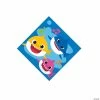 Budget 😍 Baby Shark Beverage Napkins - 16 Pc. 👍