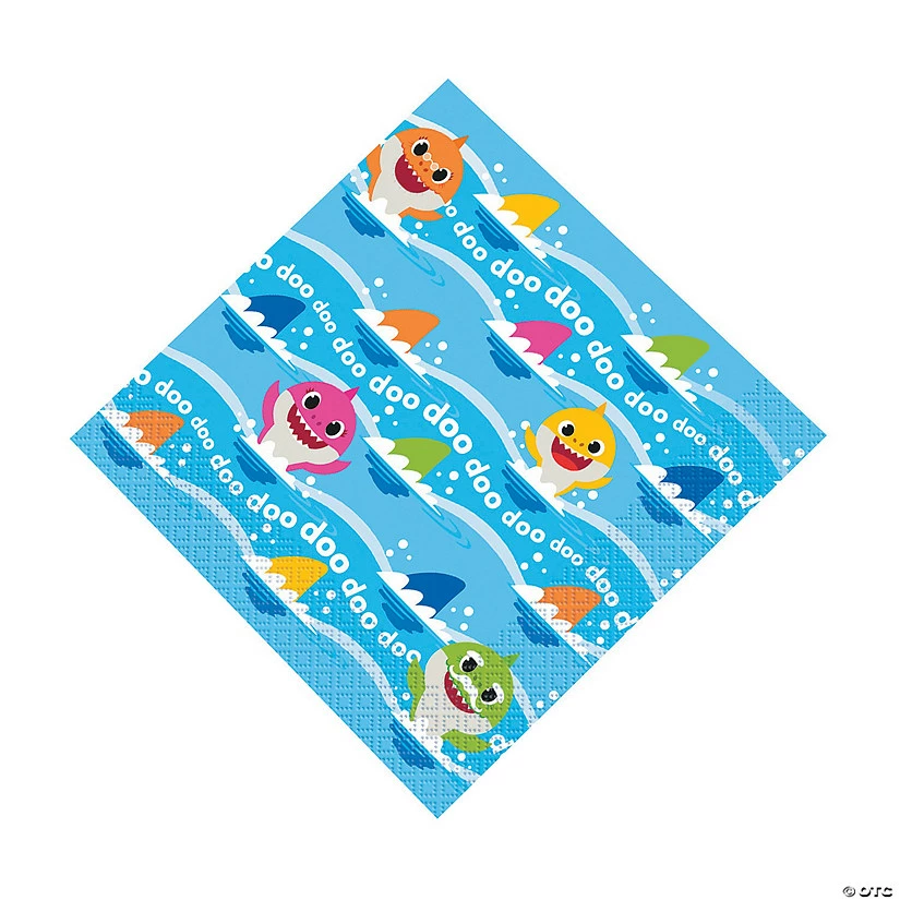 Flash Sale π₯° Baby Shark Luncheon Napkins - 16 Pc. π