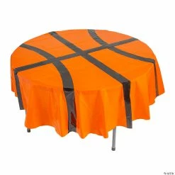 Best Pirce 💯 Basketball Round Plastic Tablecloth 🎁