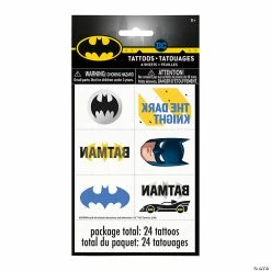 Cheapest 🤩 Batman™ Tattoos - 24 Pc. 👍