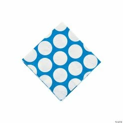Budget 💯 Large Polka Dot Beverage Napkins 😉