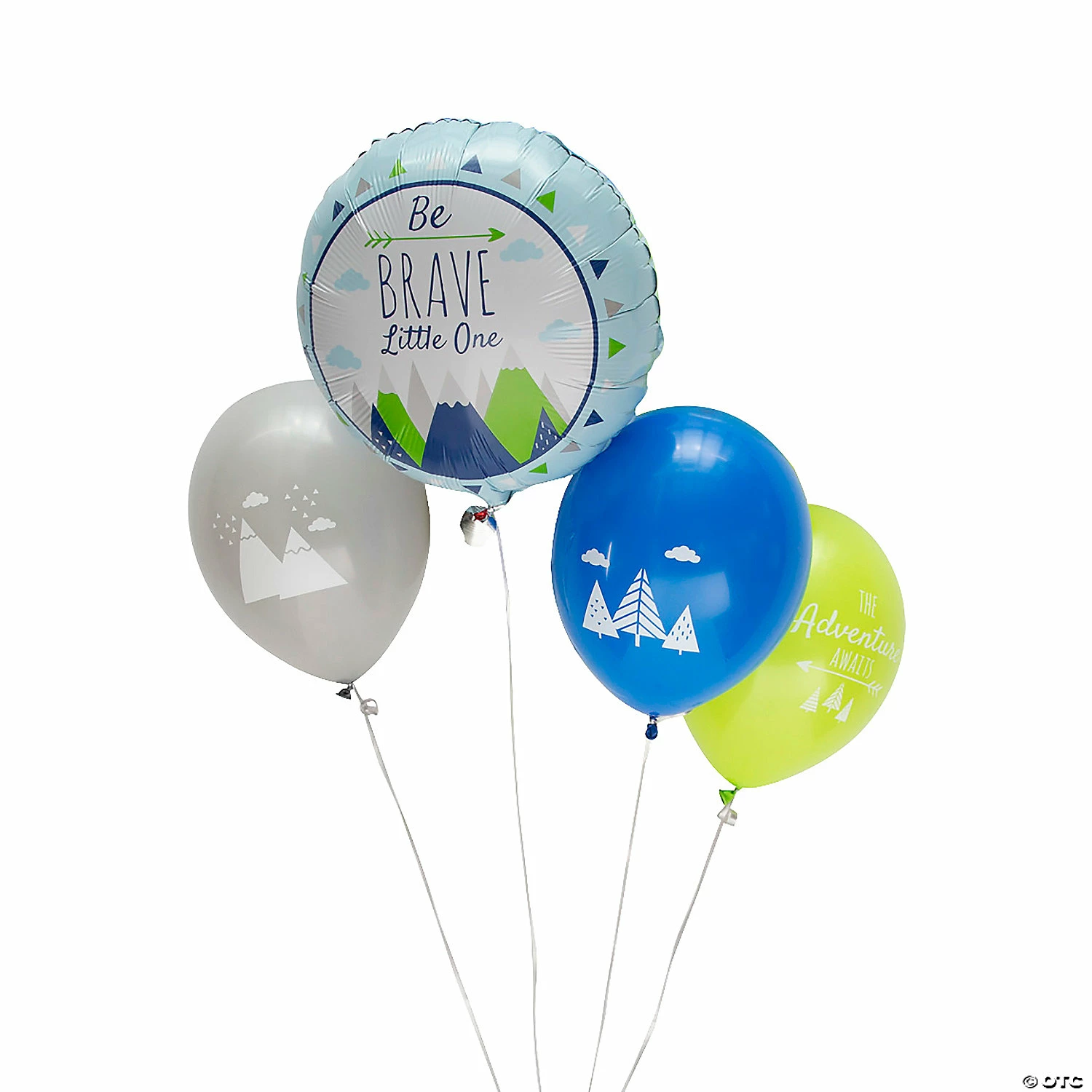 Discount π Born to Move Mountains Baby Shower 11" - 18" Balloon Set - 4 Pc. π