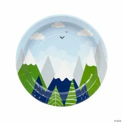 Flash Sale 🛒 Born to Move Mountains Paper Dinner Plates - 8 Ct. 🤩