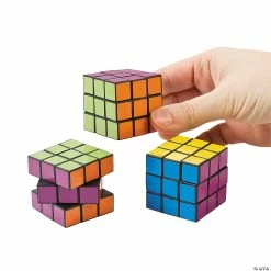Hot Sale ๐ฏ Bright Mini Puzzle Cubes - 12 Pc. ๐ฅฐ