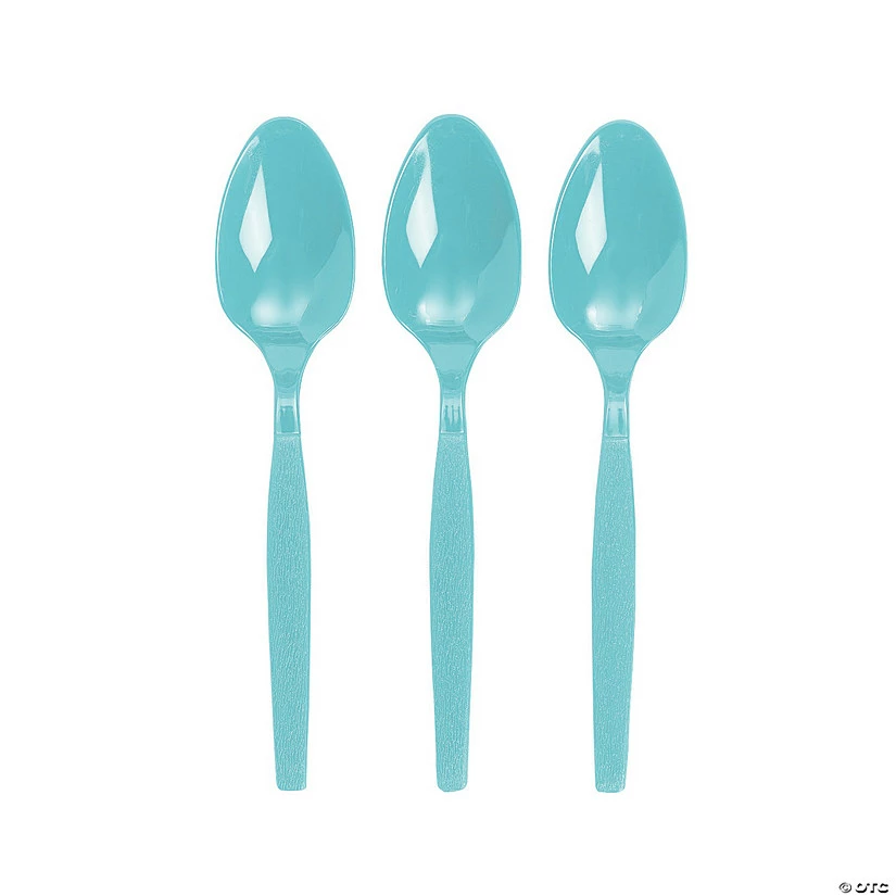Best Pirce π₯° Bulk Solid Color Plastic Spoons - 50 Ct. π