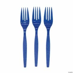 Deals 🎉 Bulk Solid Color Plastic Forks - 50 Ct. 🤩