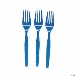 Deals 😉 Bulk Solid Color Plastic Forks - 50 Ct. 😉