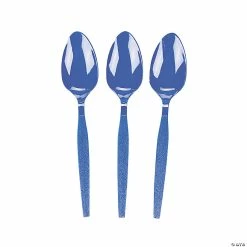 Best reviews of 😉 Bulk Solid Color Plastic Spoons - 50 Ct. ⌛