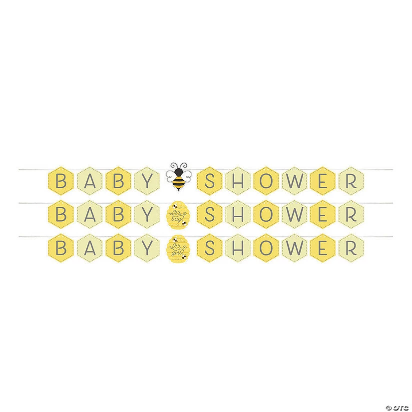 Cheapest β Bumblebee Baby Shower Garland β