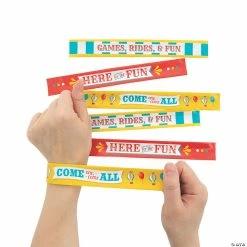 Cheapest 🤩 Carnival Slap Bracelets - 50 Pc. ✨