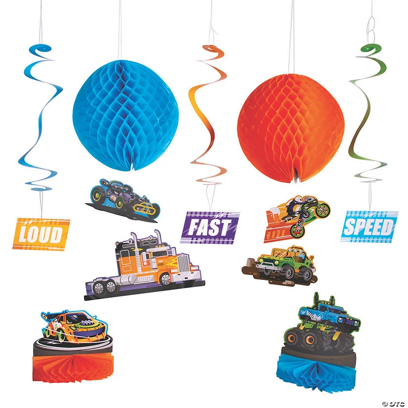 Discount ๐ Cars & Trucks Decorating Kit - 11 Pc. ๐