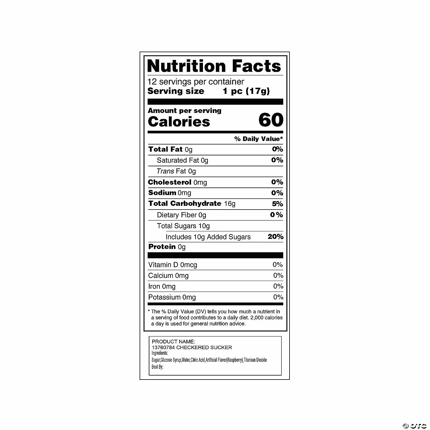 Best Sale π Checkered Suckers - 12 Pc. π - Image 2