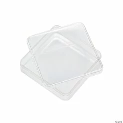 Cheap π Clear Square Favor Containers - 24 Pc. π₯°
