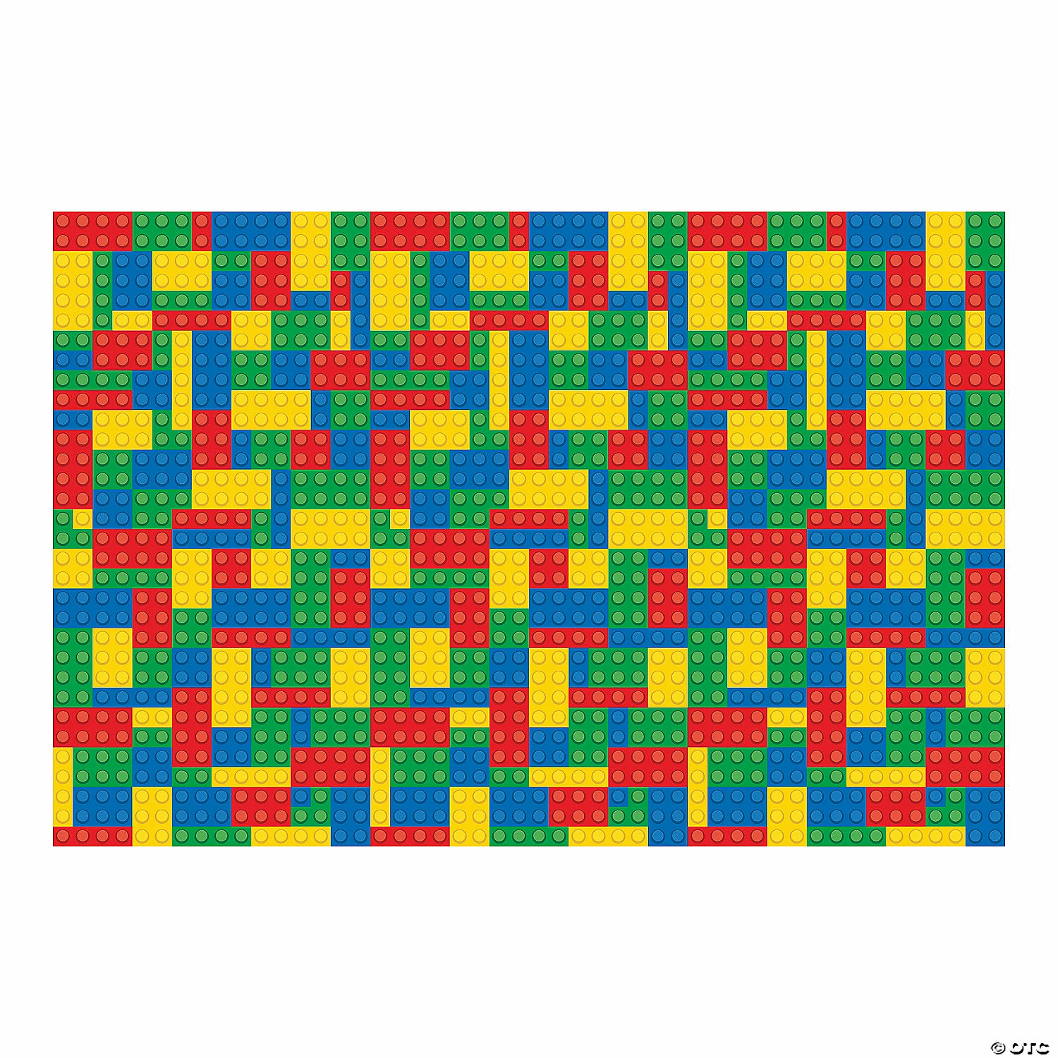 Cheapest π Color Brick Party Backdrop - 3 Pc. π
