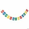 Deals ⌛ Color Brick Party Pennant Garland 🛒