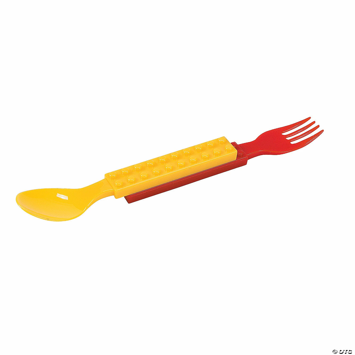 Wholesale π Color Brick Party Plastic Fork & Spoon Set - 16 Ct. π - Image 2