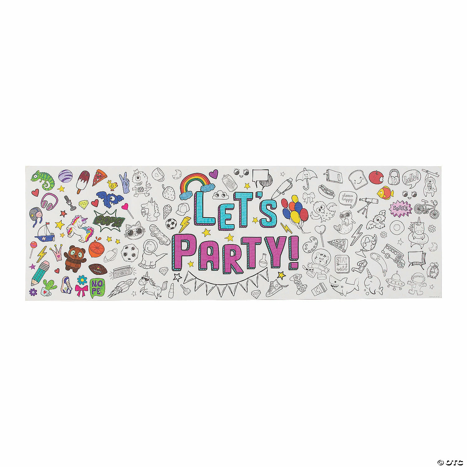 Budget βοΈ Color Your Own Art Party Banner β¨ - Image 2