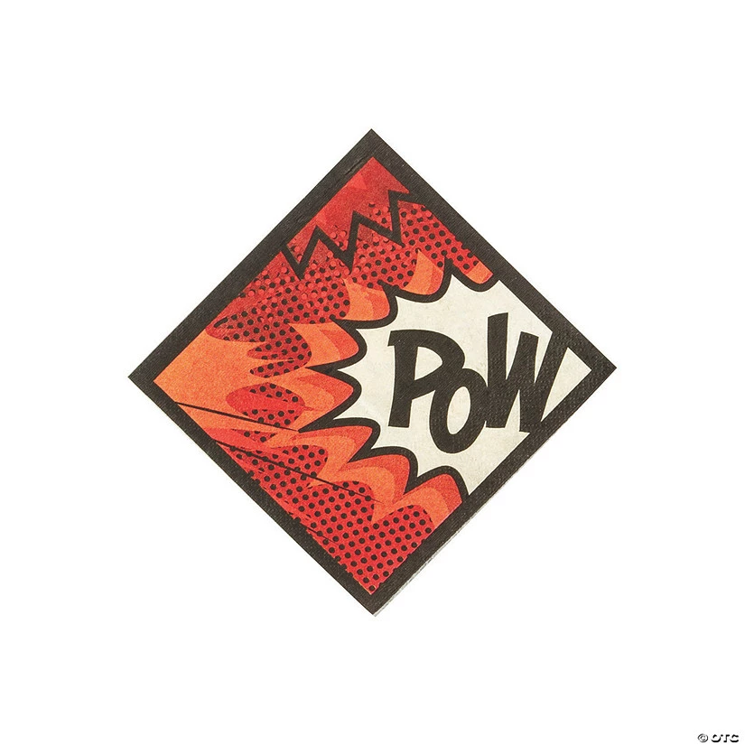 Brand new 🛒 Comic Superhero Beverage Napkins - 16 Pc. ✨