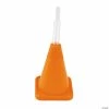 Outlet ⭐ Construction Cone Molded Cups with Straws - 8 Ct. 🛒