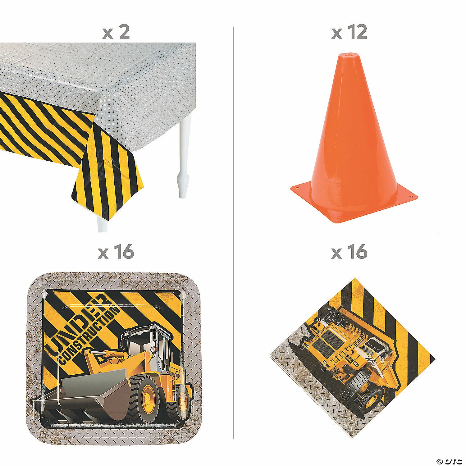 Hot Sale π Construction Tableware Kit for 16 Guests π₯ - Image 3