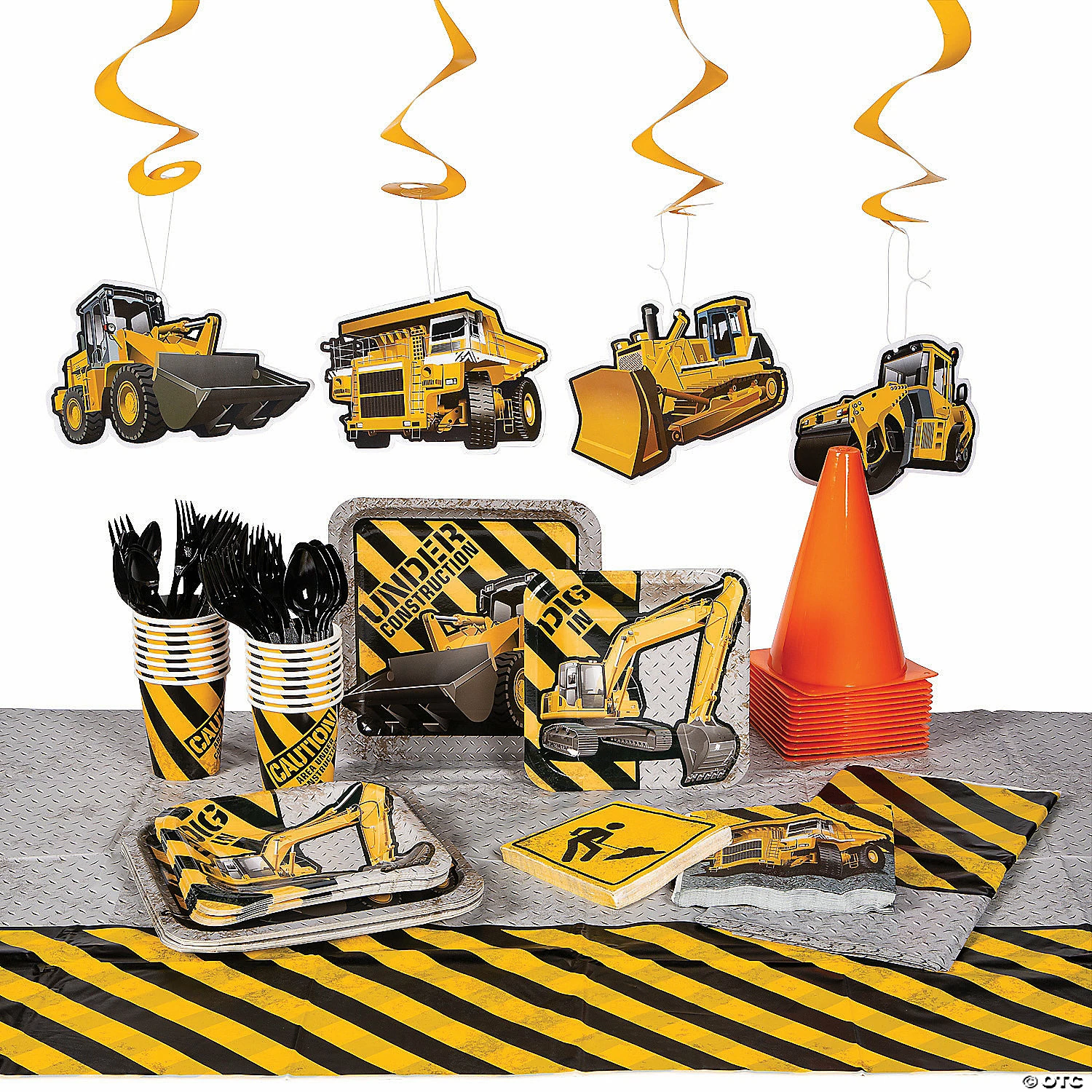 Hot Sale π Construction Tableware Kit for 16 Guests π₯