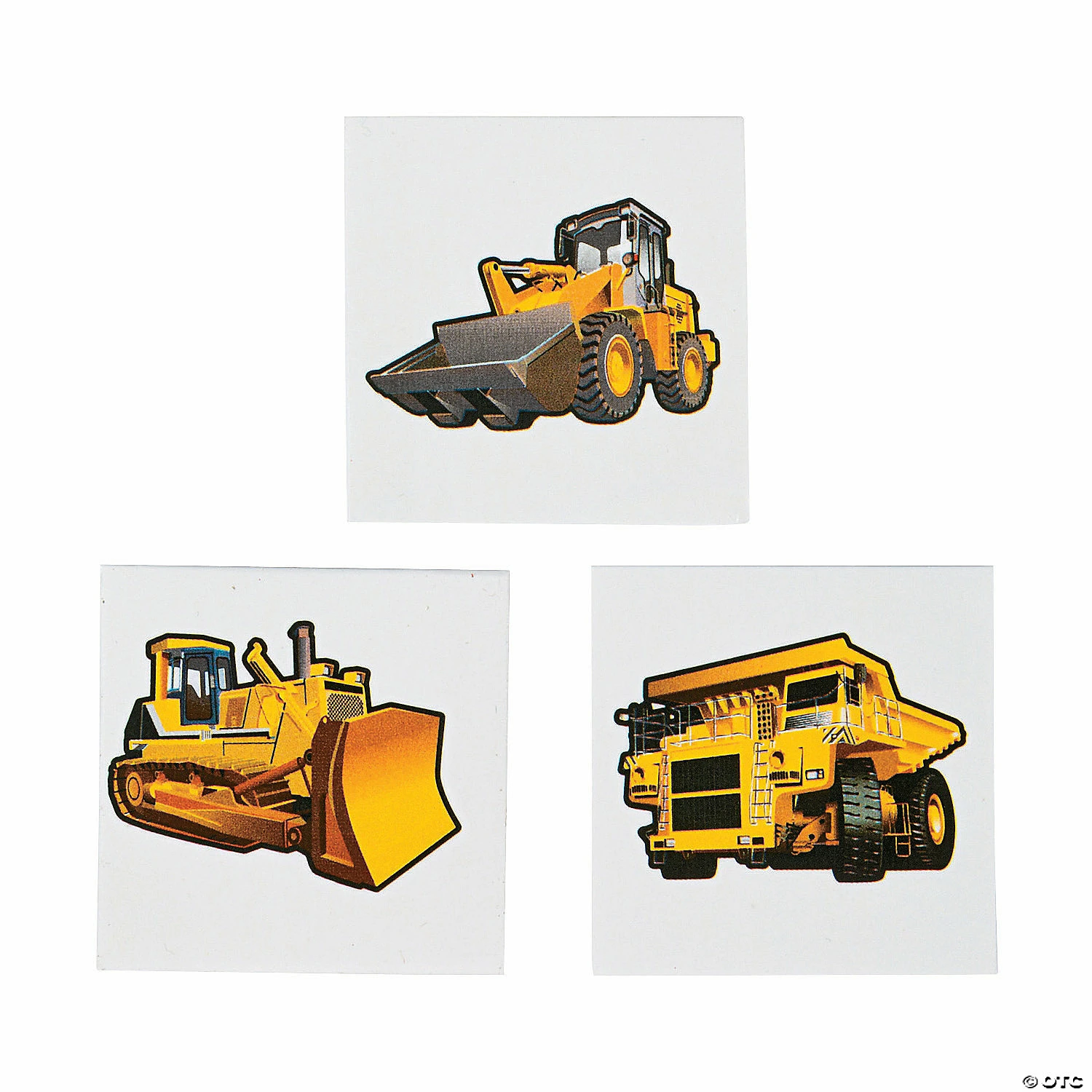 Hot Sale β Construction Zone Temporary Tattoos - 72 Pc. π€©