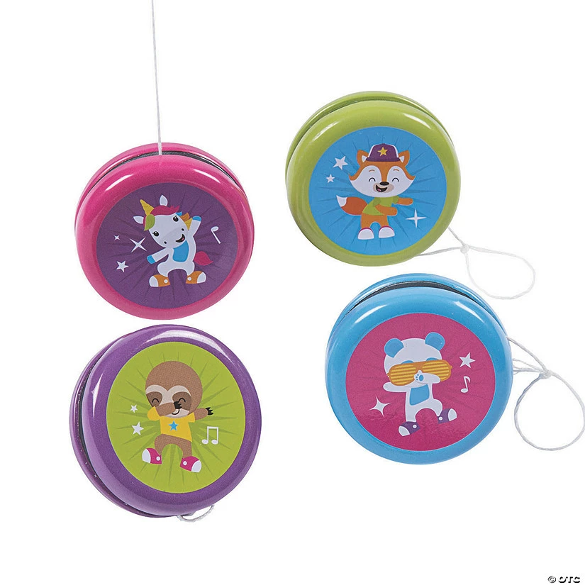 Promo ๐ Dancing Animals YoYos - 12 Pc. ๐