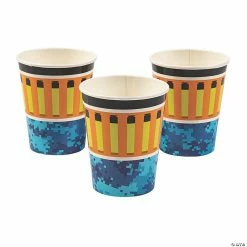 Best Pirce ⭐ Dart Battle Party Digital Camouflage Paper Cups - 8 Pc. 🎉