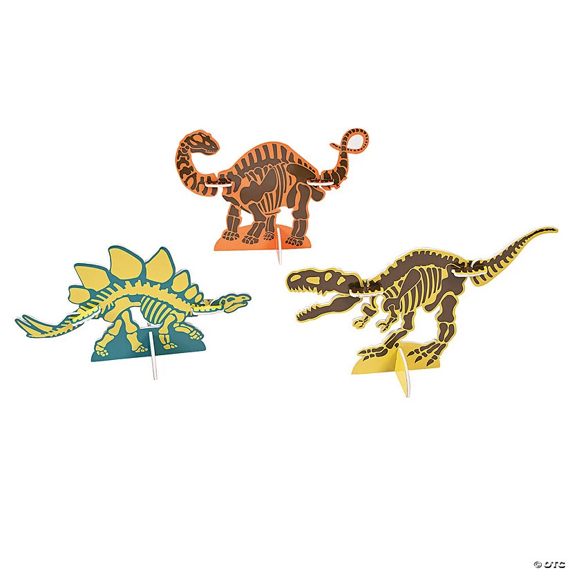 Budget β€οΈ Dino Dig 3D Centerpiece Set - 3 Pc. π₯°
