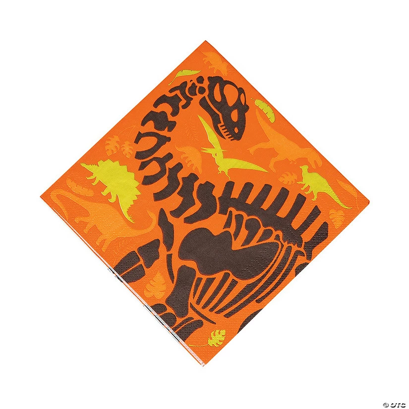 Outlet β Dino Dig Luncheon Napkins - 16 Pc. β¨
