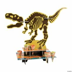 Budget ⭐ Dino Dig Party Treat Stand with Cones - 25 Pc. 😍
