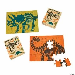 Outlet ✔️ Dino Dig Puzzles - Set of 12 🌟