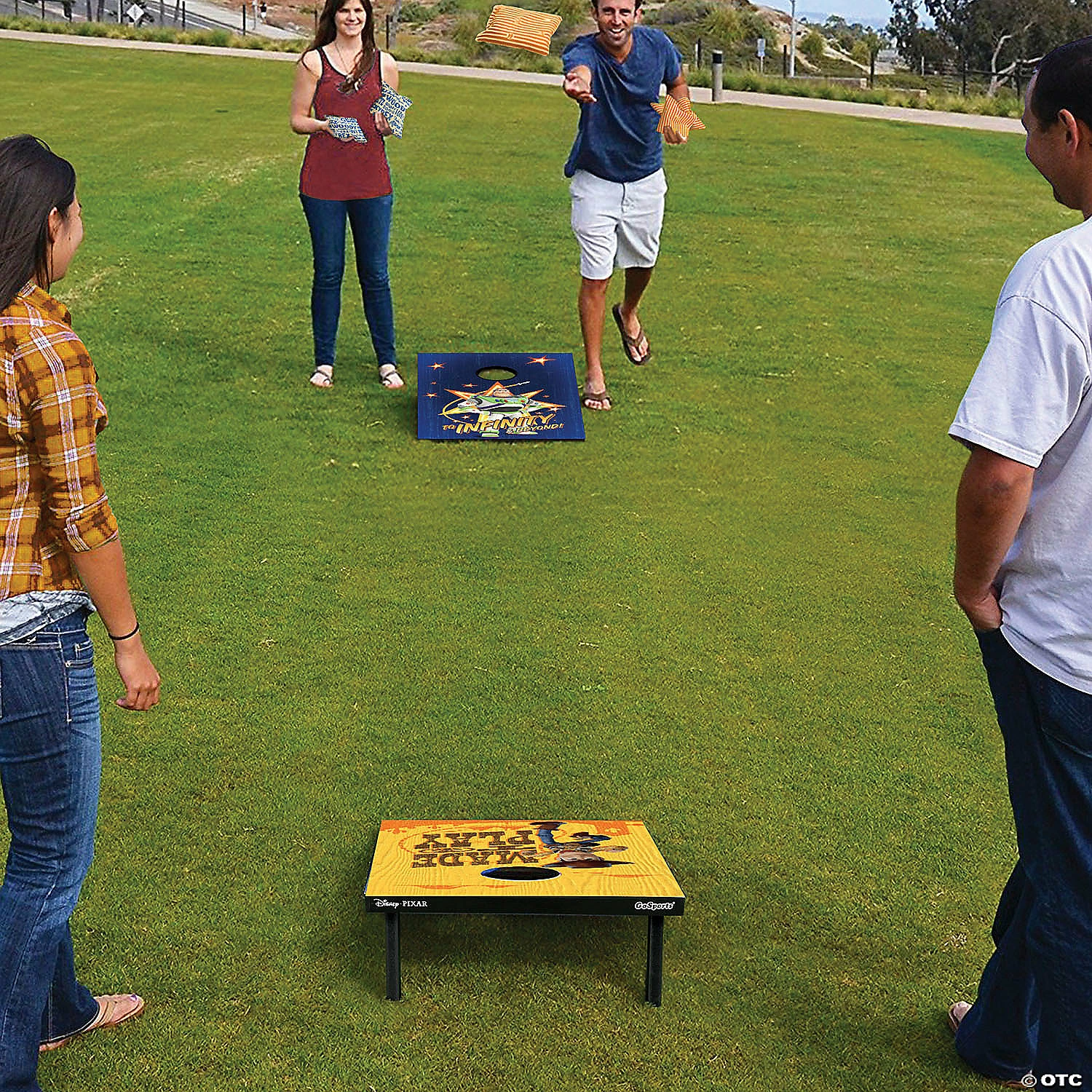 Best Sale β¨ Disney Pixar Toy Story Classic Cornhole Set by GoSports - Includes 8 Bean Bags and Carrying Case π - Image 4