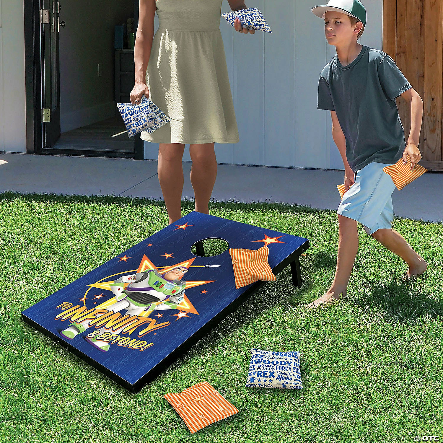 Best Sale β¨ Disney Pixar Toy Story Classic Cornhole Set by GoSports - Includes 8 Bean Bags and Carrying Case π - Image 5