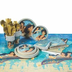 Top 10 💯 Disney’s Aladdin™ Tableware Kit for 24 Guests ⭐