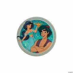 New 😀 Disney® Aladdin Dessert Plates - 8 Ct. 😀