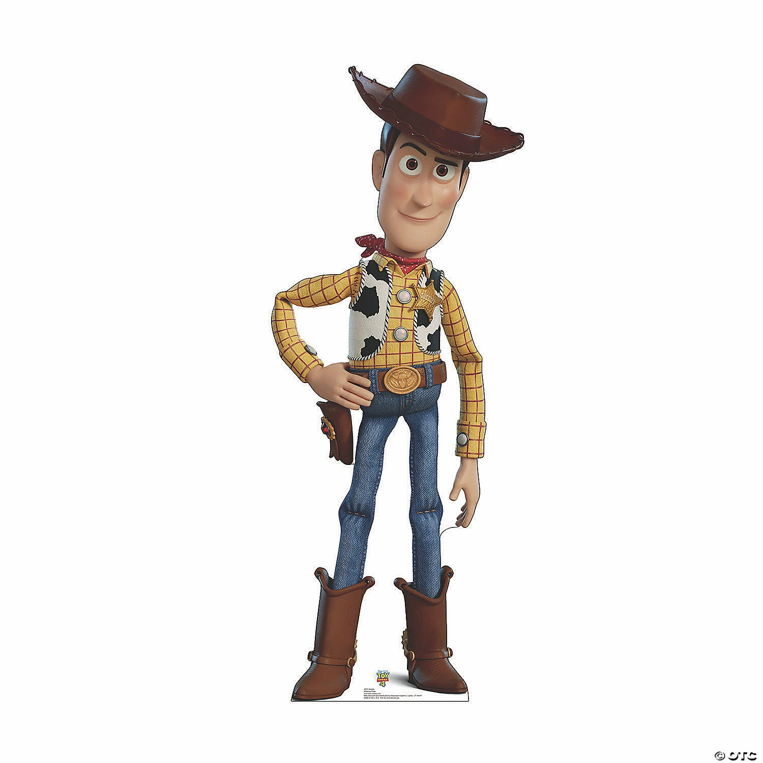 Outlet π₯ Disney Toy Story 4β’ Woody Life-Size Cardboard Stand-Up π§¨