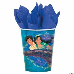 Coupon 💯 Disney's Aladdin™ & Jasmine Magic Carpet Paper Cups - 8 Ct. 🎉