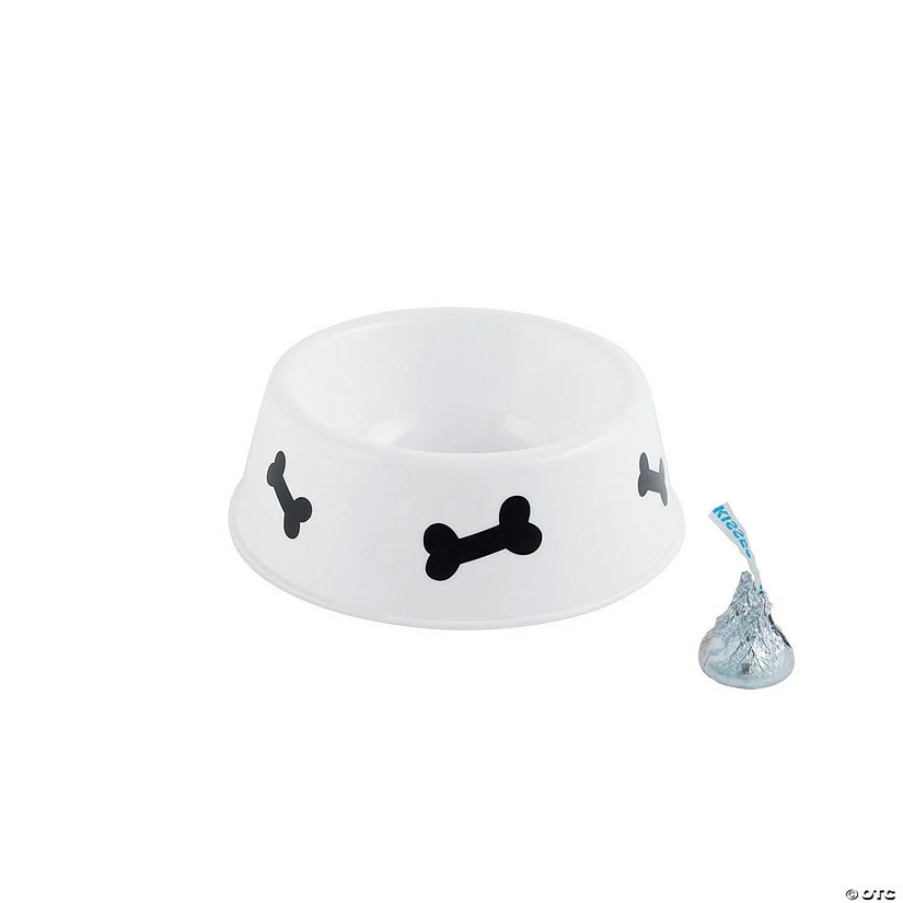 Discount π Dog Dish-Shaped Party Bowls - 2 Pc. π