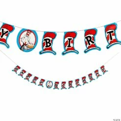 Cheapest ✨ Dr. Seuss™ The Cat in the Hat™ 🎂 Birthday Garland 🛒