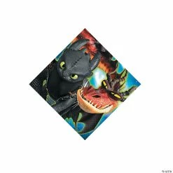 New ✨ DreamWorks How To Train Your Dragon™ Beverage Napkins - 16 Pc. 🔥