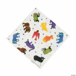 Flash Sale 🎁 Eric Carle’s Brown Bear, Brown Bear, What Do You See? Luncheon Napkins - 16 Pc. 😉